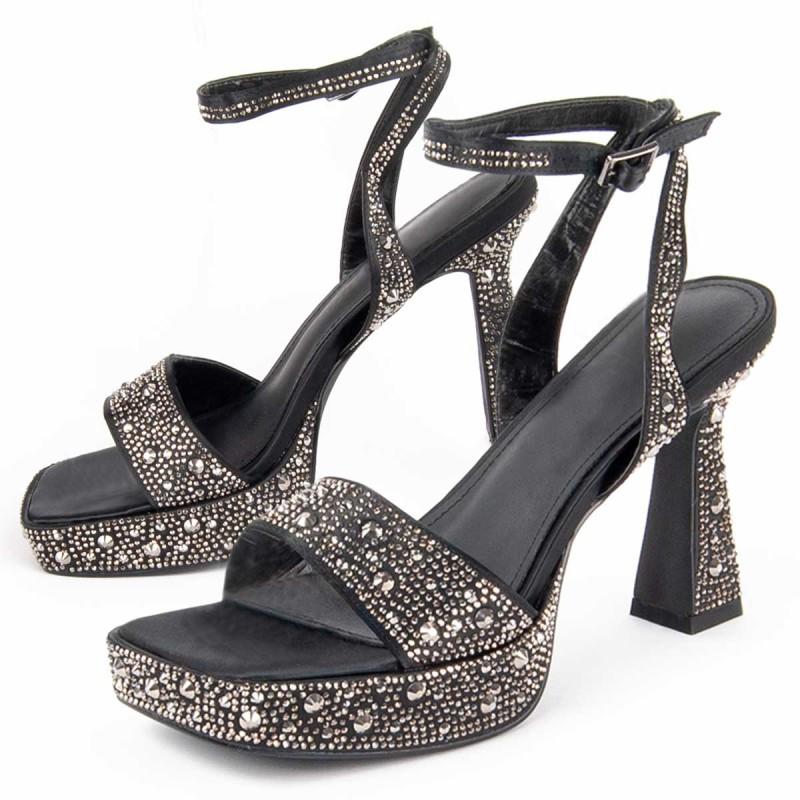 Sandalia De Tacón Para Mujer. Montevita Birella 100989