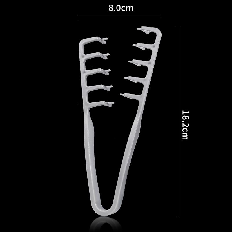 V-shape Plastic Comb Bangs Clip Hair Clip High Cranio-top Hair Roots Fluffy COMB