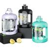 Drop-proof Large Capacity Net Red Tons Tons Bucket Sports Fitness Men and Women Students Portable Plastic Water Bottle