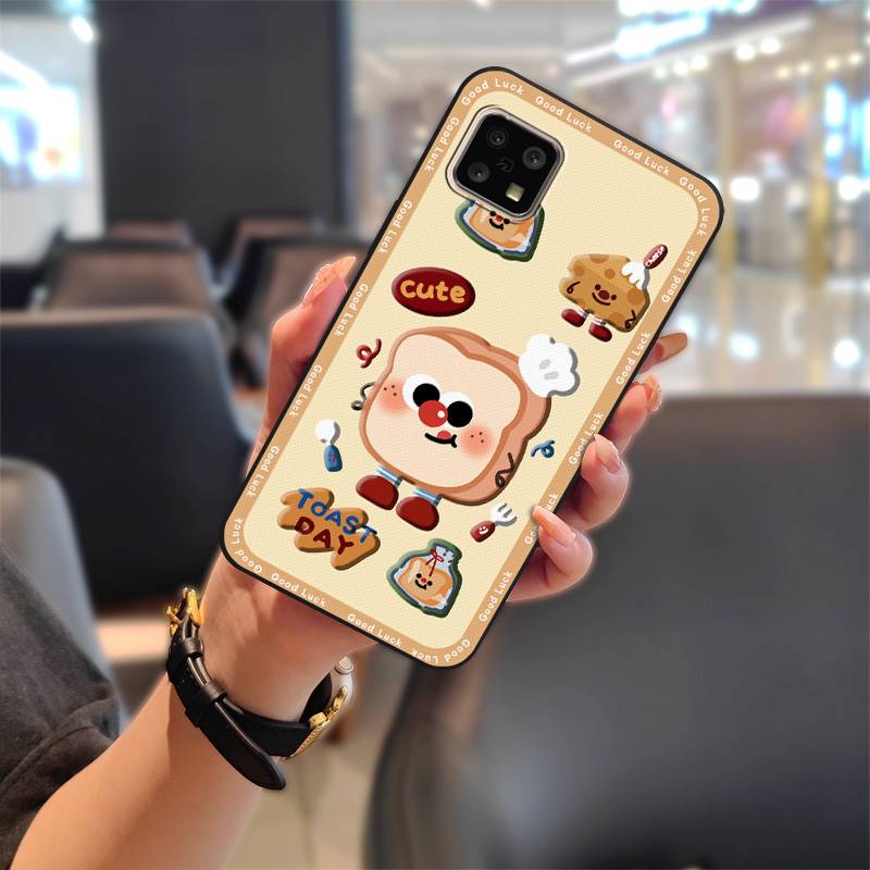 Full wrap Anti-knock Phone Case For Sharp Aquos Sense4 4G/Sense 5G Dirt-resistant TPU Cute Fashion Design Back Cover