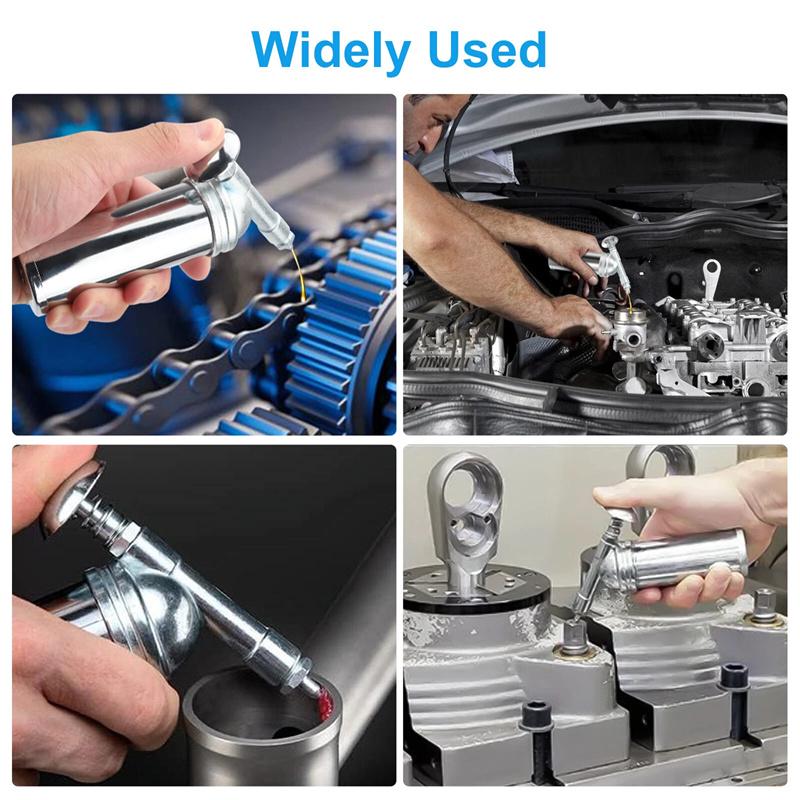 80Cc Capacity 1000Psi Output Pressure Oiler Mini Bicycle Grease Gun Machine Handheld High Pressure Oiler Hand Tools Repair Tools