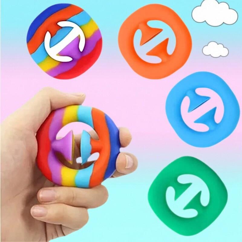 Anti Pressure Finger Grip Stress Reducing Toy Adult Pressing Silicone Grip Device Finger Arm Muscle Strength Training