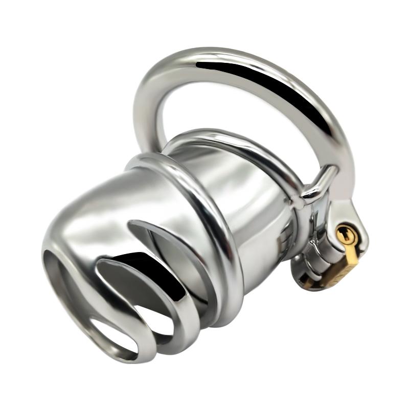 Affordable Stainless Steel Chastity Lock Sex Toys Adult Products Men's Lock For Men Gay
