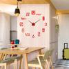 Luminous Large Wall Clock 3D DIY Quartz Clocks Fashion Watches Acrylic Mirror Stickers Living Room Home Decor Horloge