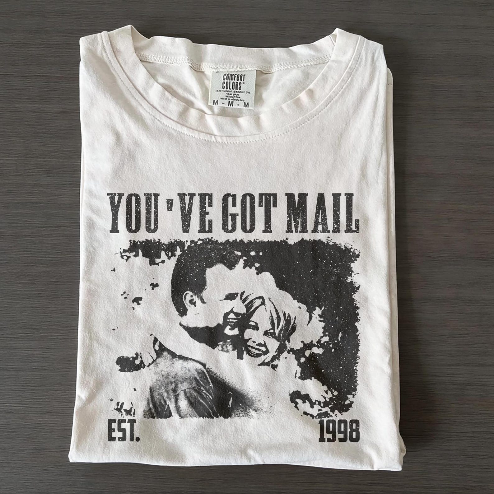 You ve Got Mail Movie T shirt, Comfort Colors Vintage Style Tee, Gift for Him 3XL
