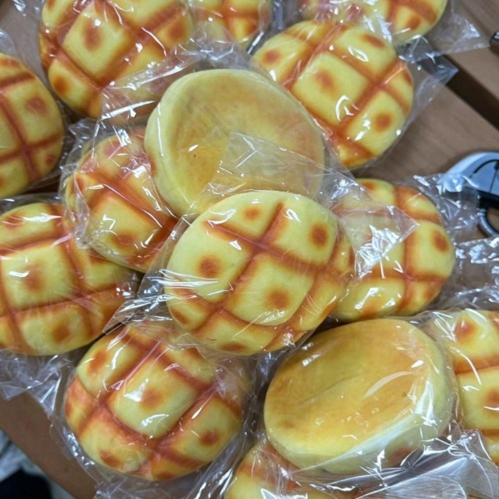 Simulated Bread Squishy Toy Prank Decoration Pineapple Bun Squishy Birthday Gift