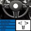 1 Set Soft Carbon Fiber Car Steering Wheel Sticker Decoration For BMW Z4 2003-08