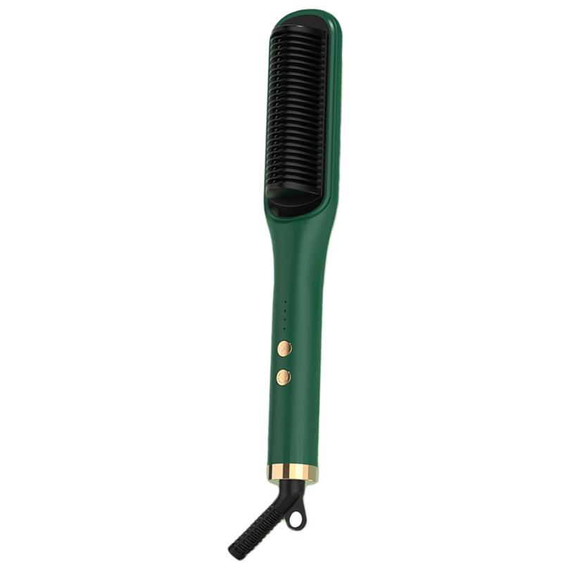 Hair Straightener Comb Intelligent Thermostat Negative Ion Dual Use Hair Straightening Brush