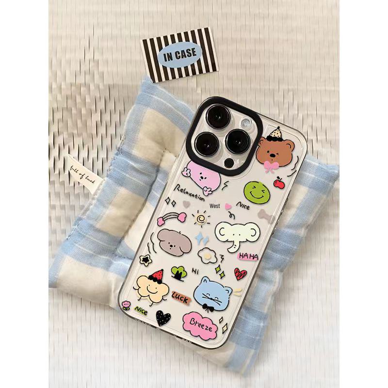 

Черная рамка Small Animal для устройств Apple (15/14/13/12/11/Pro/Promax/XS Max/XR/XS/X) iPhone 13