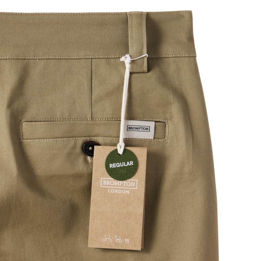 Brompton London Basic Chino Trousers - Beige (P243Upt402)