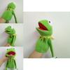 Enchanting Sesame Street Kermit The Frog Plush Hand Puppet 40cm Kids Gift Toy