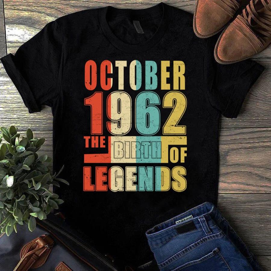 Men s and Women s T-shirts October 1962 The Birth XXL