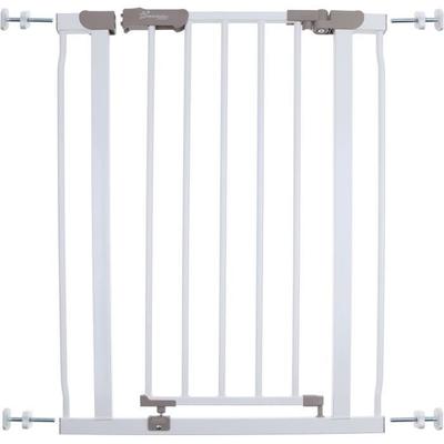 Sicherheitsgitter - - AVA - Druckmontage - 61-67 x 76 cm - Doppelte Verriegelung - Weiß