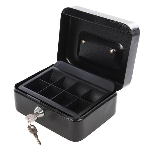 Silverline Metal Cash Box