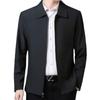Business Men's Spring and Autumn Lapel Jacket Men's Loose Casual Jacket