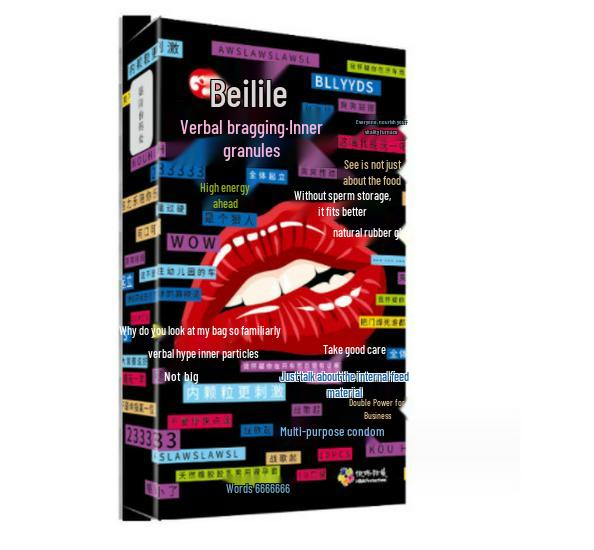 Bailile Prickly Silky Ribbed Condoms - Light & Thin 3D Texture for Adults