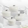 Set de vase de gătit antiaderente Wen Lun Shan, din piatră Maifan, 4 piese
