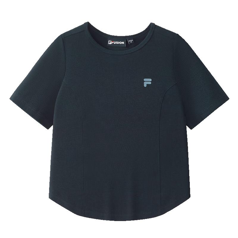 

FILA FUSION Women s Knit Short Sleeve T-Shirt L