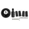 8 Ball Billiard Style Gear Shift Knob Compatible with Most Manual and Automatic Cars Easy tallation with Tools
