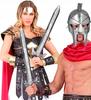 Średniowieczny Miecz Rycerski Broń Rzymianina Wojownik Gladiator Bal 66Cm