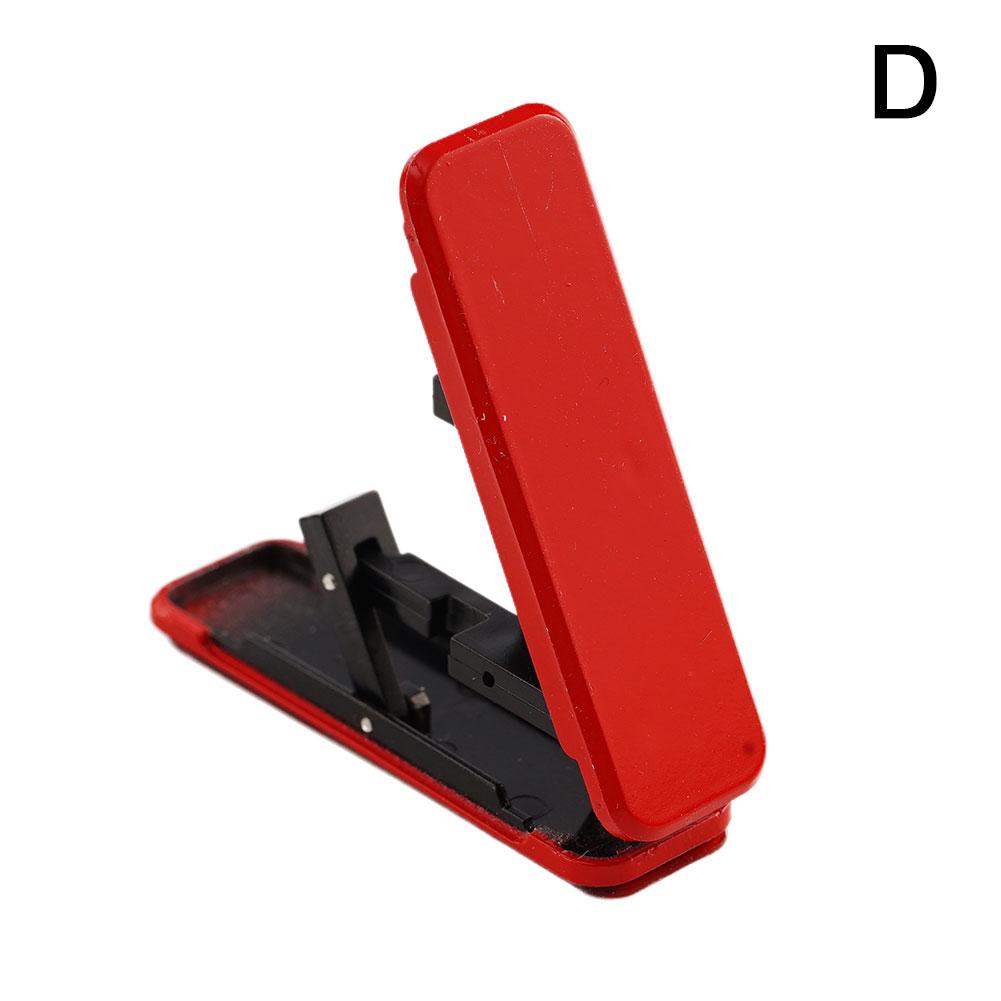 Folding Mobile Phone Stand Bracket Ultra Thin Mini Metal Phone Holder Stand Kickstand Bracket Desktop Phone Holder