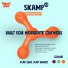 West Paw Zogoflex Echo Scamp Melon Dog Toy (Orange)