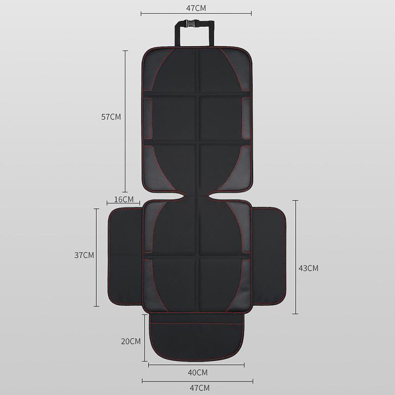 Car Safety Seat Protective Pad for Child Babyseat Breathable Anti-Slip Protector Pet Anti Dirt Kick Auto Seat Covers Accessories