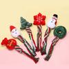 Christmas Dog Squeakey Chew Toys Cotton Ropes Knot Molar Bite Toy Funny Cute Puppies Cat Interactive Toy Xmas Gift Pets Supplies