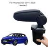 For Hyundai I20 2015-2020 Armrest Center Console Black Leather Original Fit Car Interior Accessories Replacement Trim Parts