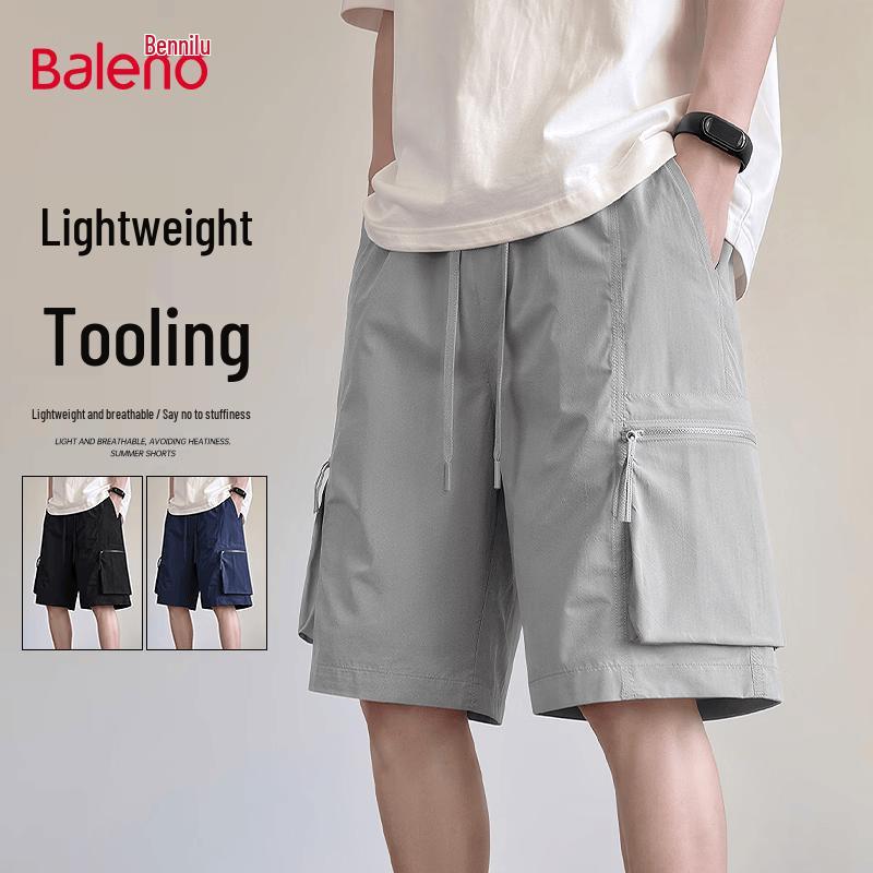 Baleno Men s Lightweight Solid Cargo Shorts 2XL