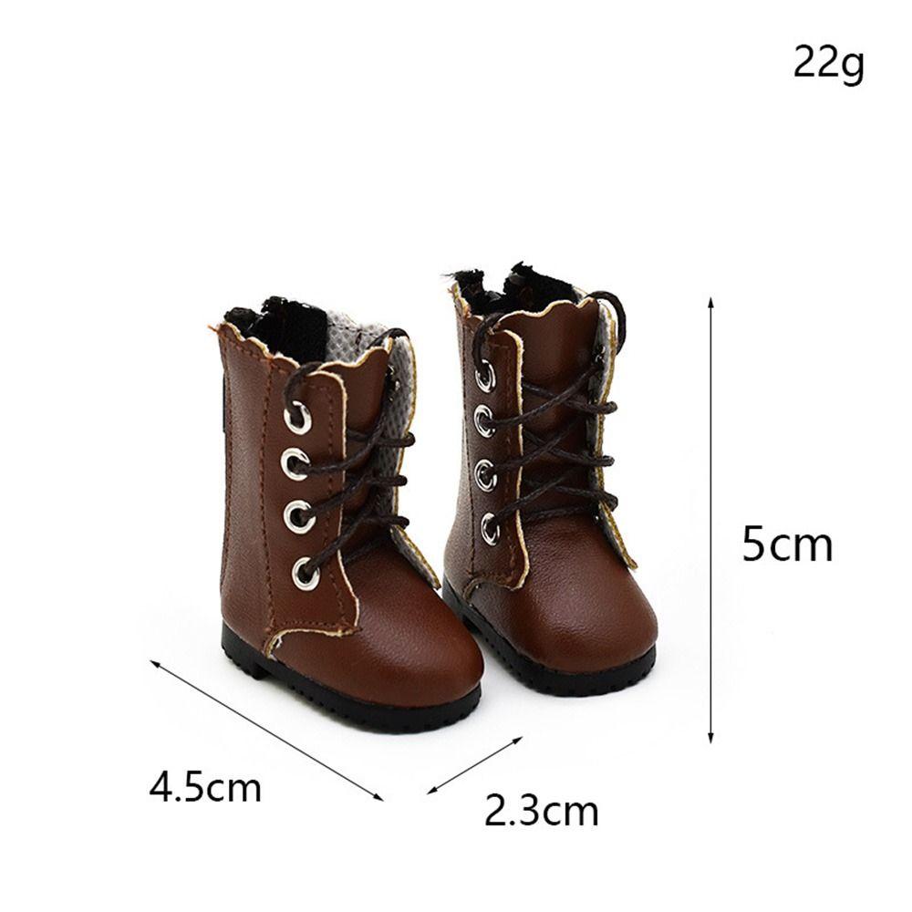 1 Paar 30cm Puppen Mode Schuhe Weibliche Puppen Stiefel Passend für 1/6 BJD Puppen Zubehör Leder Puppe Bunte Lange Knie Stiefel