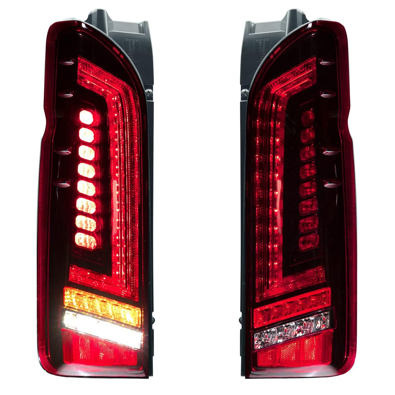 

Hiace 200 Series Tail Lamp 415COBRA LIGHT SABER PRESTIGE DARK RED