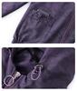 2026 Spring Printed Casual Loose Lapel Zipper Jacket for Middle-Aged and Elderly Women