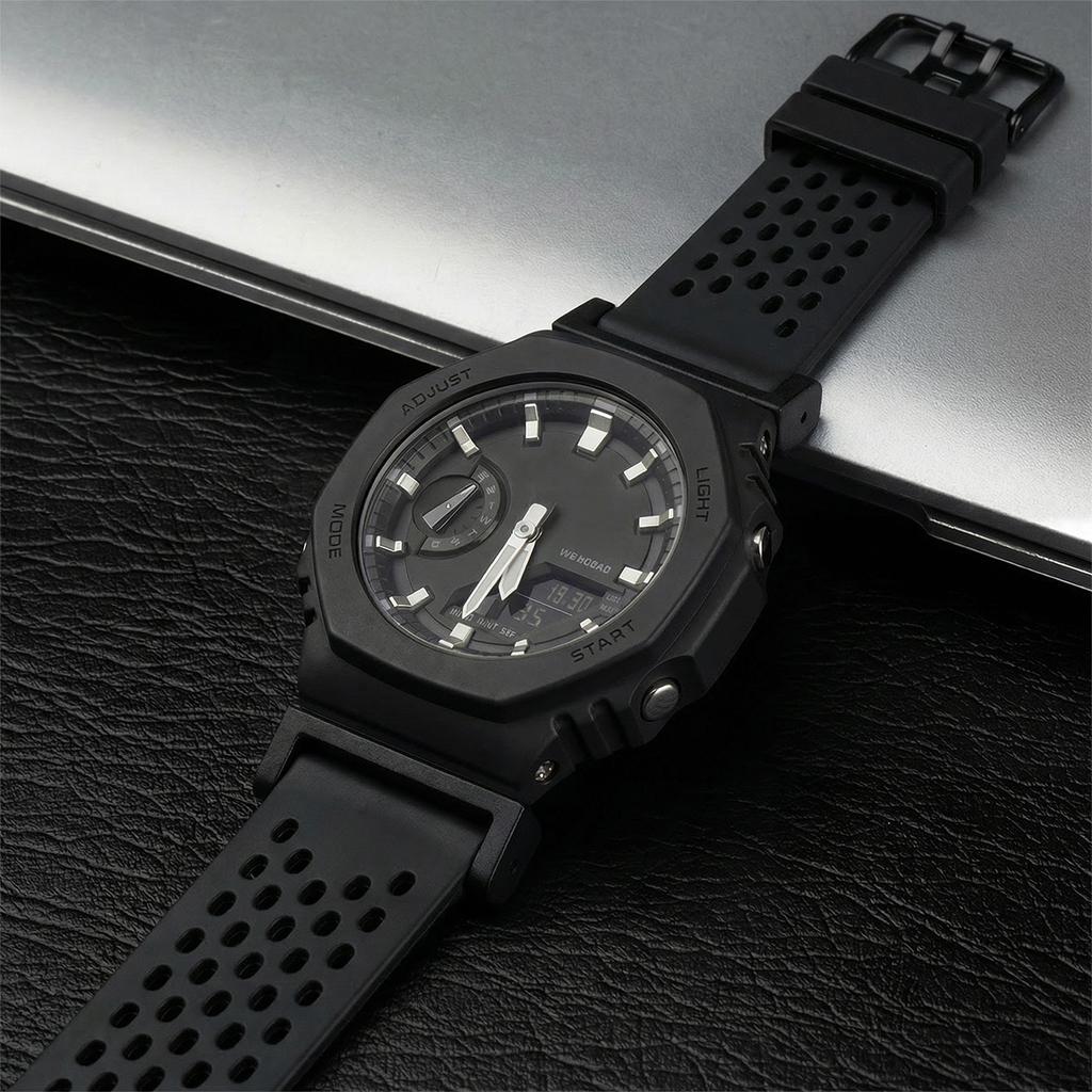 Silicone Strap For Casioak Watch GA-2100 DW5600 5000 5035 G-5600E GW-B5600 GA-110 Soft Sport Loop Bracelet Wristband Accessories