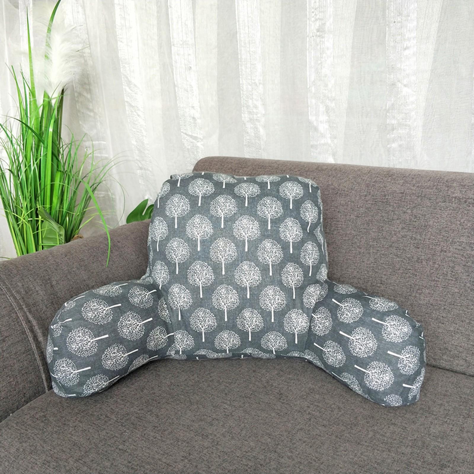 

Плюшева велика спинка для читання, поперекова підтримка, подушка для стільця з підлокітниками