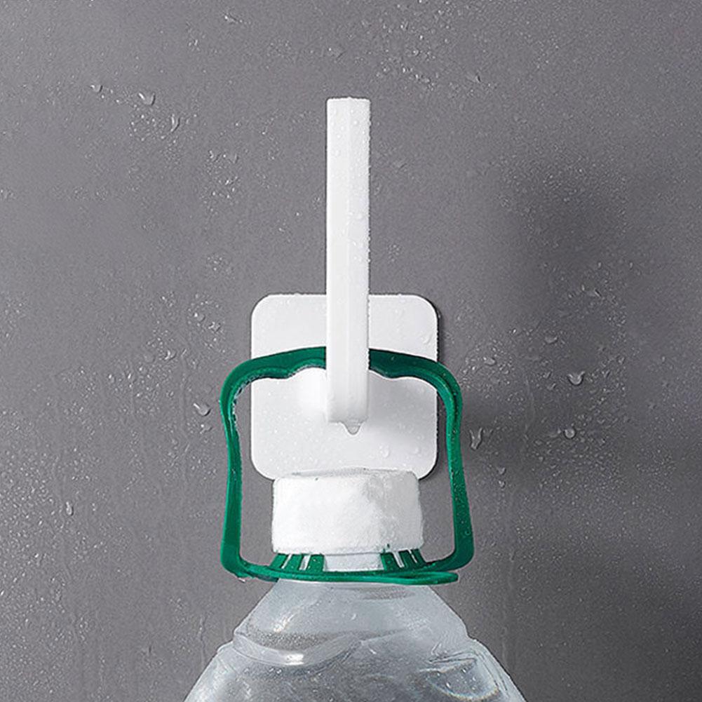 Towel Clothes Hanger Multi-Purpose Adhesive Hat Hooks Punch-Free Hanging Sticky Hooks for Kitchen Bathroom Office Closet