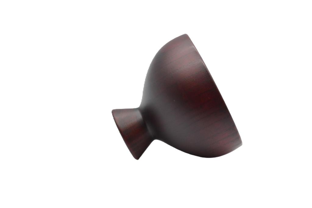 Kishu Lacquerware by Tsunoda Seibei Type 1 Wooden Soup Dishwasher Safe Shoten, Bowl, (Brown)