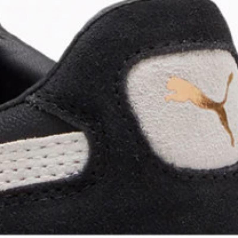 Puma Black Leather Sneakers 396464 03