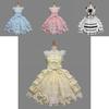 Angel Cosplay Love Costume Chiffon Dress Lolita Gothic Princess Outfit Maid