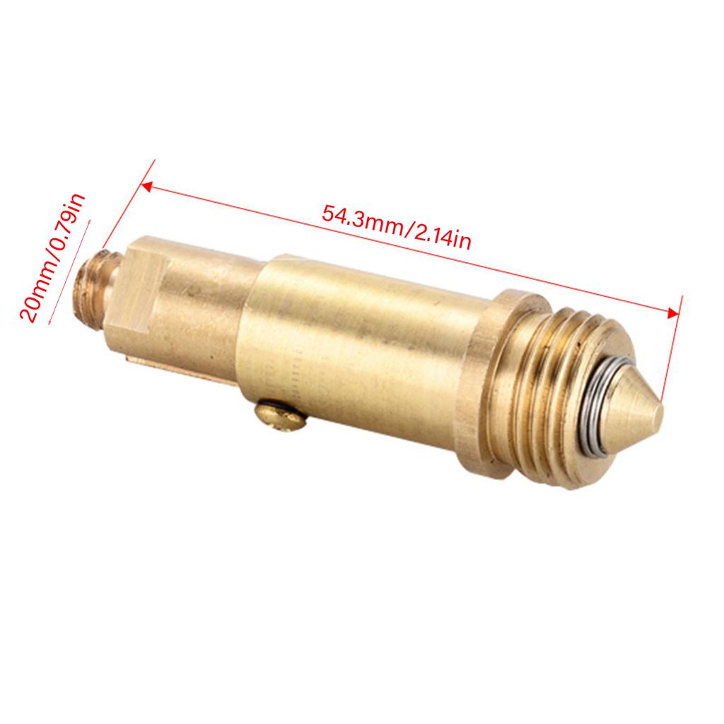 Basin Sink Bounce Core Drainer Valves Easy Pop Up Waste Plugs Spring Mechanism Core Drainer for Bathroom Replacement