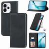 Leather Wallet Flip Case for OPPO A6 A6X A6T A6S A6C A5 A5X A3 A3X A1 Pro 4G 5G Magnetic Closure, Card Holder Phone Cover