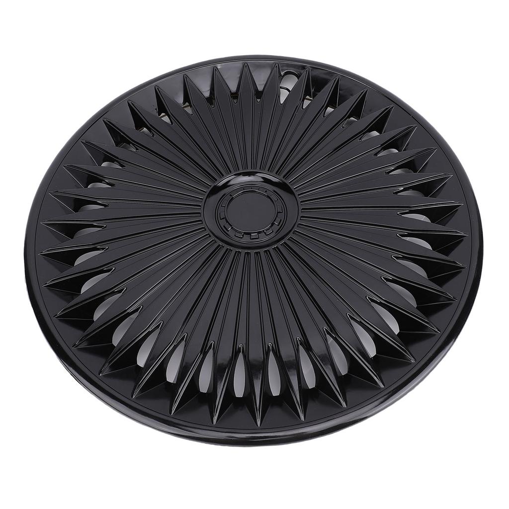 4 Pcs 17in Hubcaps Stylish Look Wear Proof ABS Universal Fit Snap On R17 Wheel Rim Cover for Most Cars Truck SUV