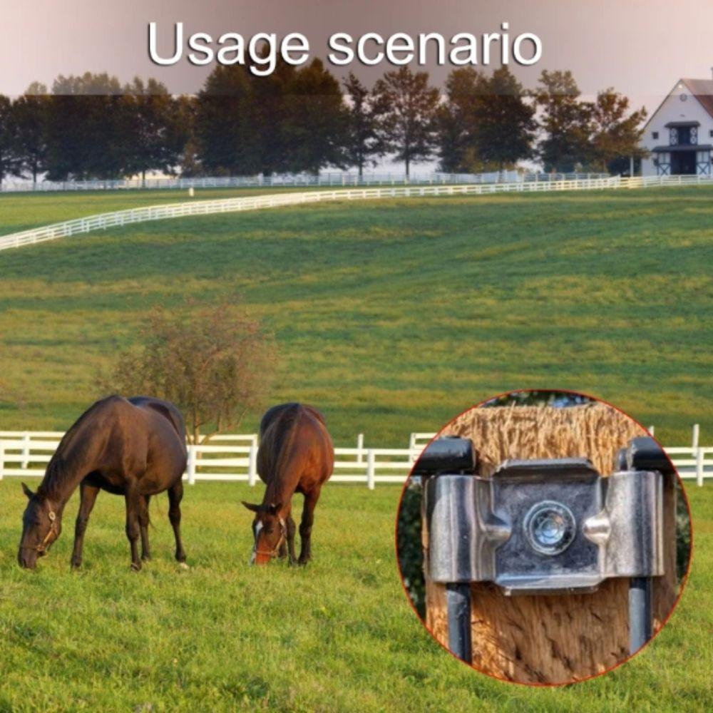 Stainless Steel Material Fence Attachment Clamps Anti-theft Design Mesh Fixing Mesh Fence Bracket Metal Bracket 10X Quantity