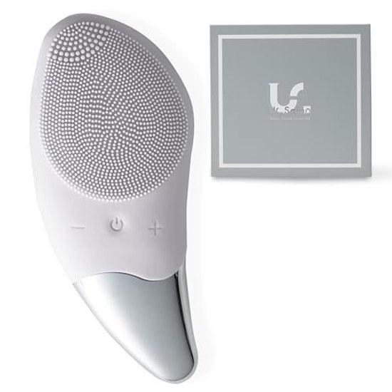 Facial Cleansing Brush Electric WaterproofLow Irritation Skincare3 Functions 1 Pore Cleaning Small Nose Blackheads 6 Levels Vibration Adjustment IPX7