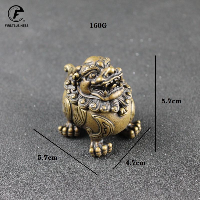 Retro copper big lion Incense Burners animals Incense Holder Incense Burner Sandalwood Censer Home Office Decor Decoration Craft