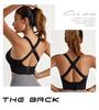 Women's High-Impact Shockproof Sports Bra - Anti-Sagging, Beautiful Back, Wire-Free Yoga Vest