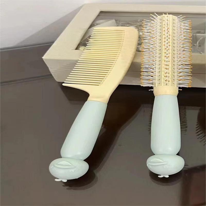 Women's Long Hair Airbag Cushion Brush - Head Massage & Fluffy Curl Comb