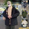 Padded Jacket Boys Winter New Trendy Brand Casual Thickened Men's Thermal Hooded Cotton Clothes