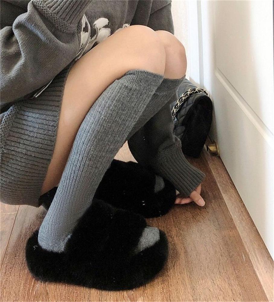 Sock Women Solid Color Stockings Fashionable Simple Jk College Style Soft Comfortable Sweat Absorbing Breathable Casual Socks