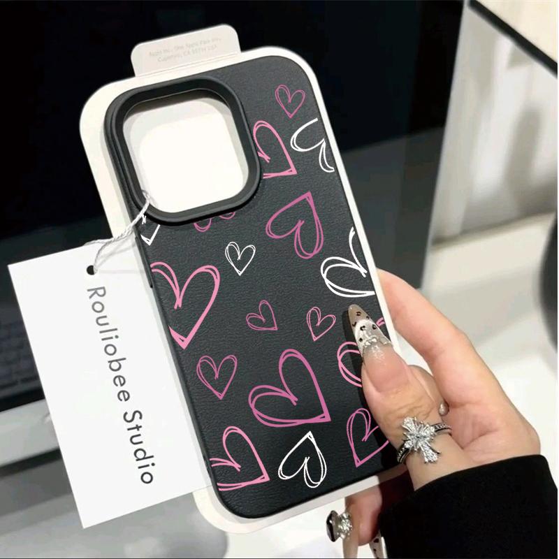 For Infinix GT Note 30 40 Pro 50S Hot 50 Plus 8 9 Play 10 Lite 11S 12 Smart 10 7 TECNO Camon 40 Pro Graffiti Love Heart Cases